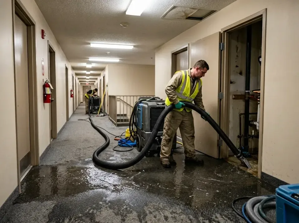 multi-unit-apartment-hallway-f-005 — frequently asked questions, Emergency Burst Pipe Water Extraction & Removal in Star Val…